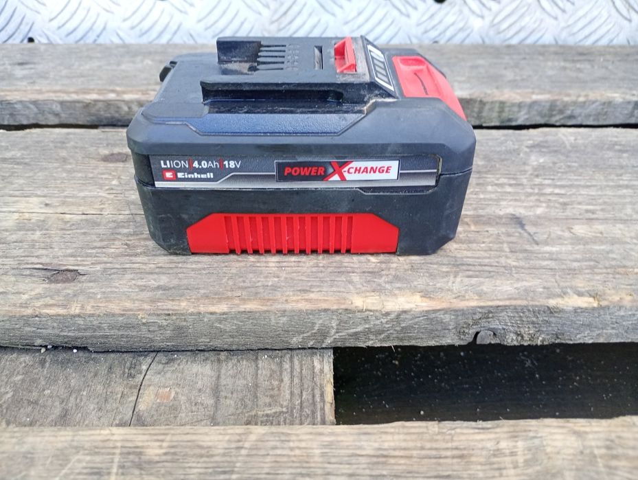 Akumulator Einhell 18V xchange 4Ah wizualnie