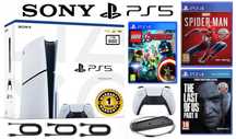 PS5 Slim 1TB 2016 + 3 gry + pad Dualsense + Vertical Stand + rok GWARA