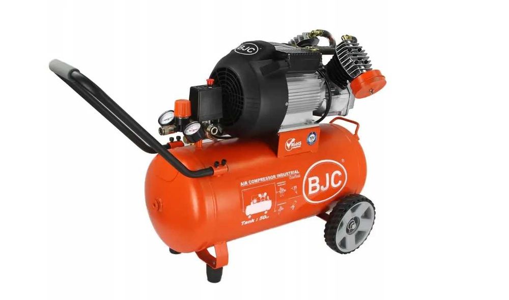 Компресор повітряний BJC 50 л 3 кВт 10атм 395 л/хв компрессор PL