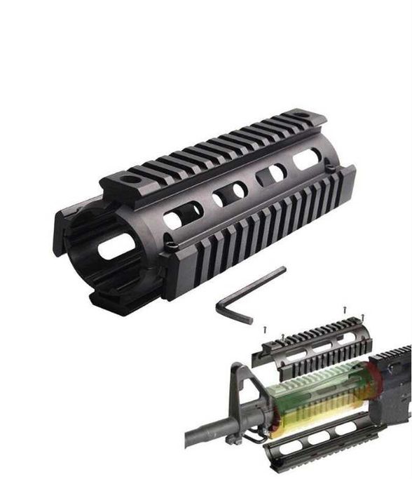 Цівка з планками Picatinny для Walther Colt M4. Коротка