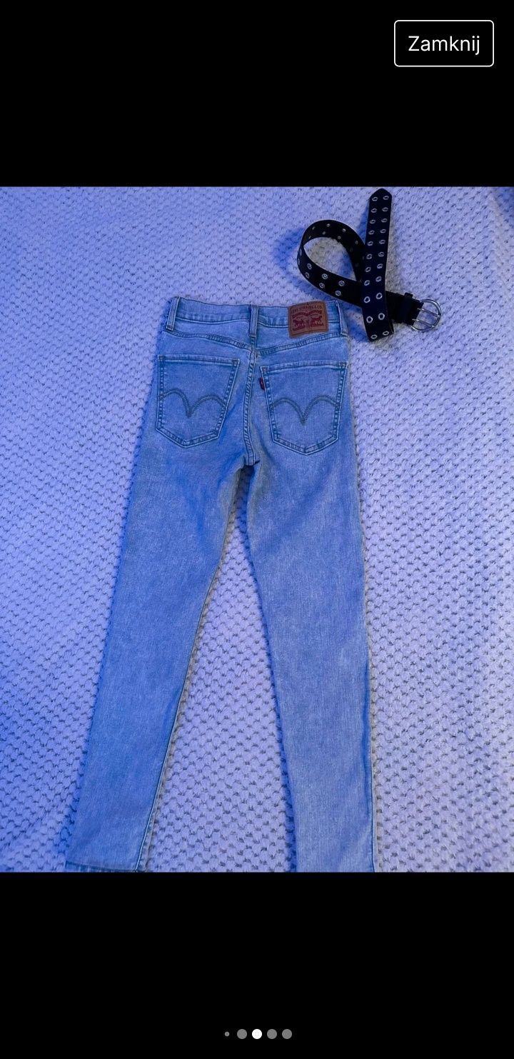 Jeansy Levis 25/28