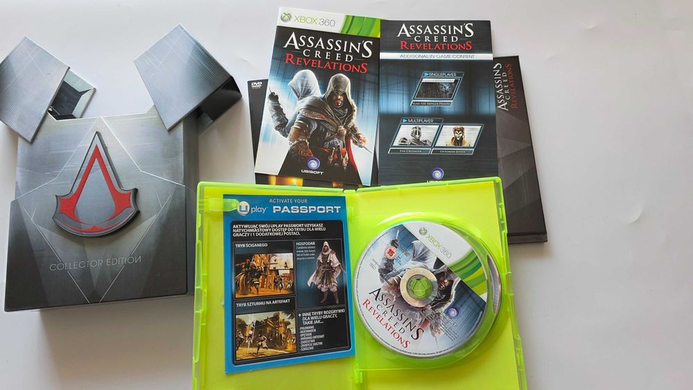 xbox360 Assassins creed revelations PL kolekcjonerska edycja
