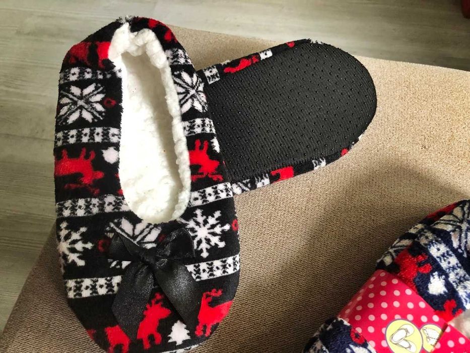 Ciepłe, puchate, po domu, 24 cm