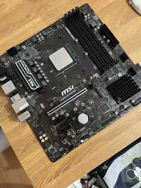 Processador AMD Ryzen 3 3100 + MSI B450M PRO-VDH MAX