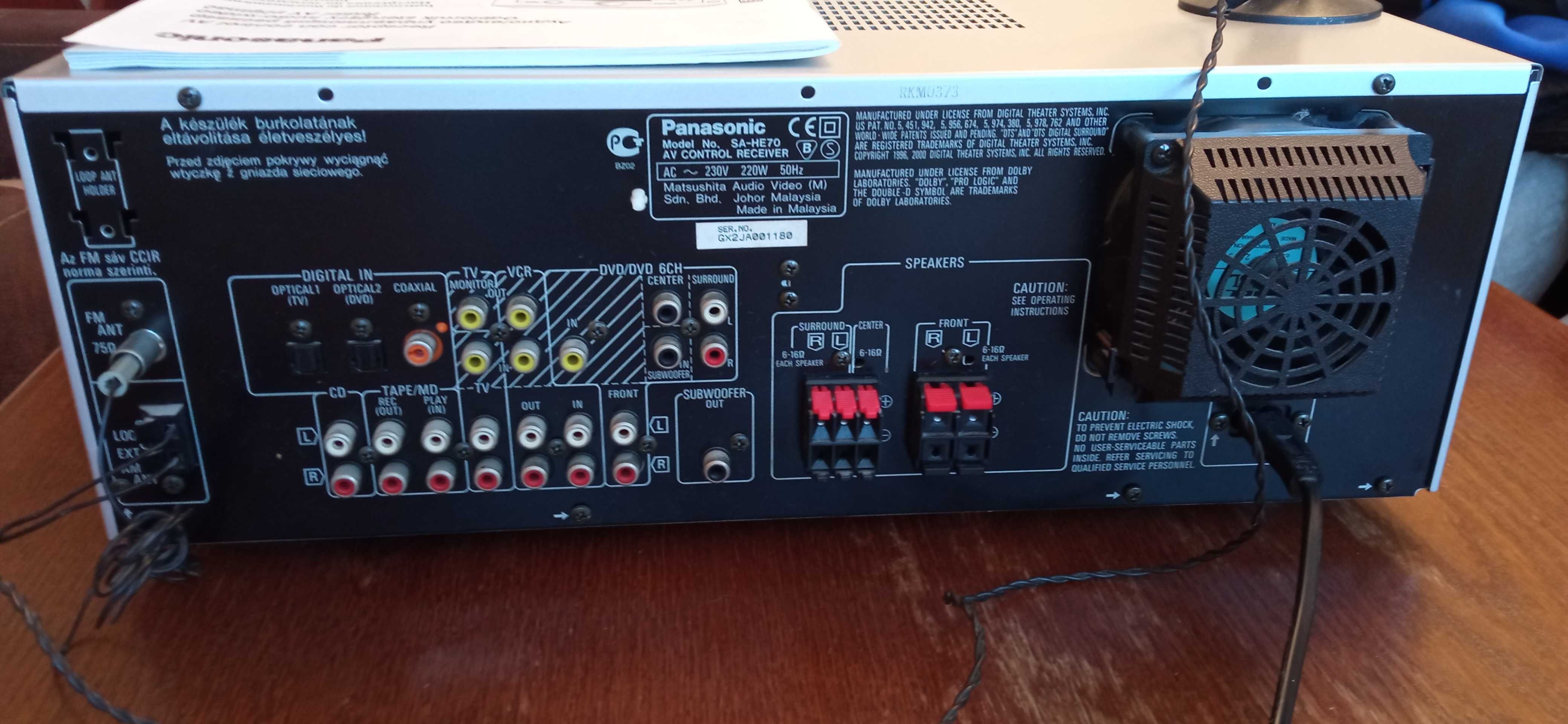 Amplituner Panasonic