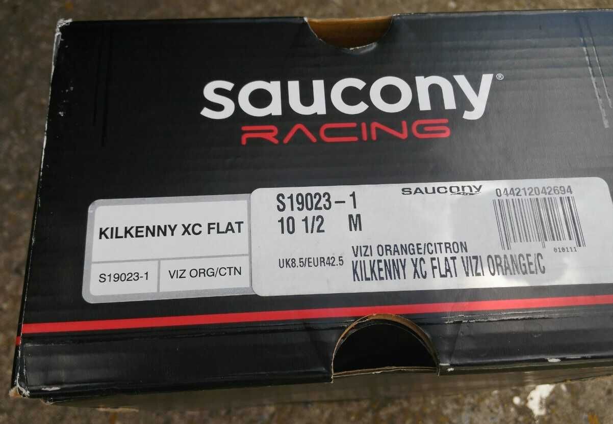 Крутые кроссовки Saucony kilkenny xc5 flat 42,5