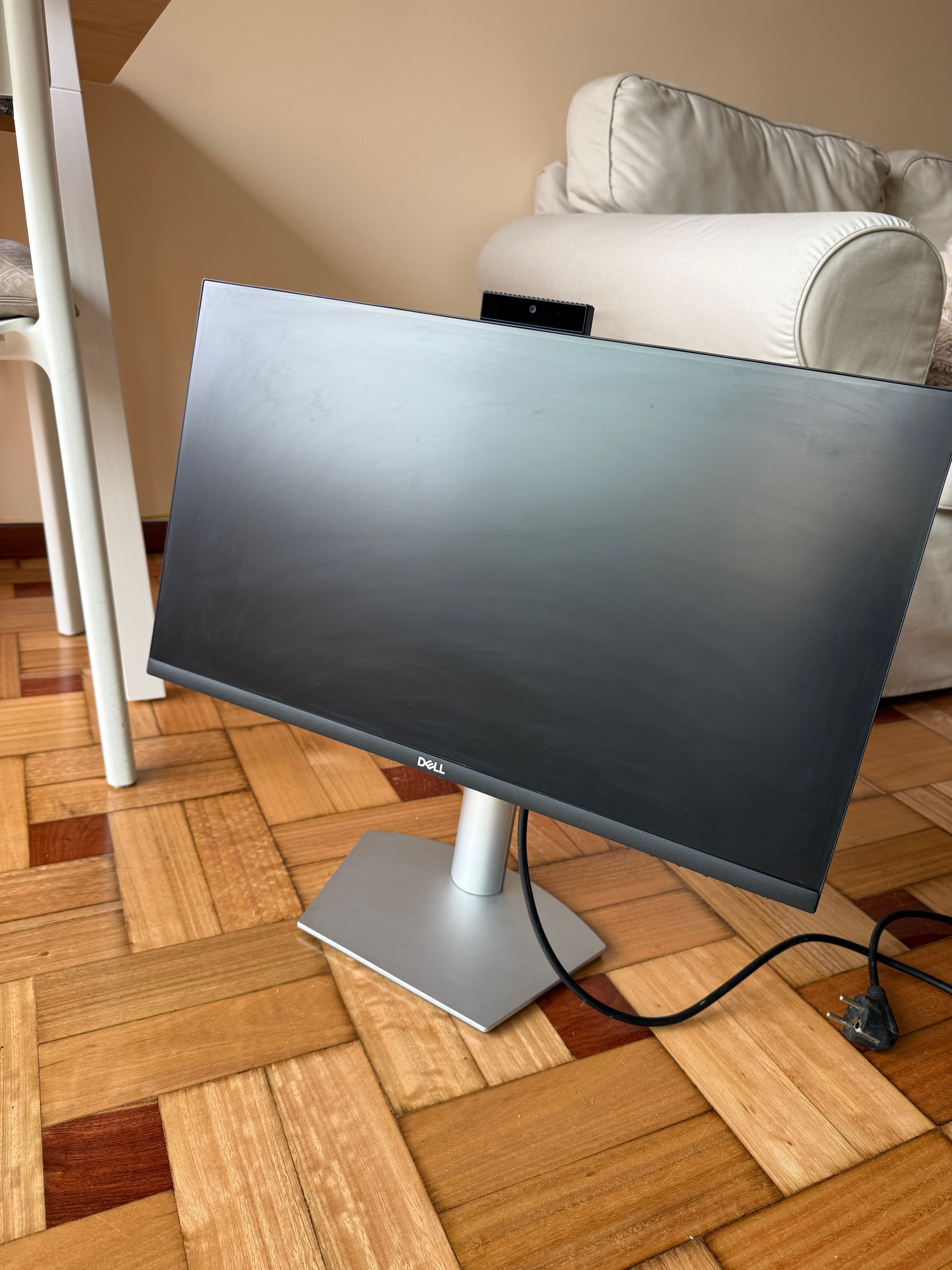 Monitor Dell S2422HZ 24” FHD IPS com Câmera Pop-up e Áudio - como novo