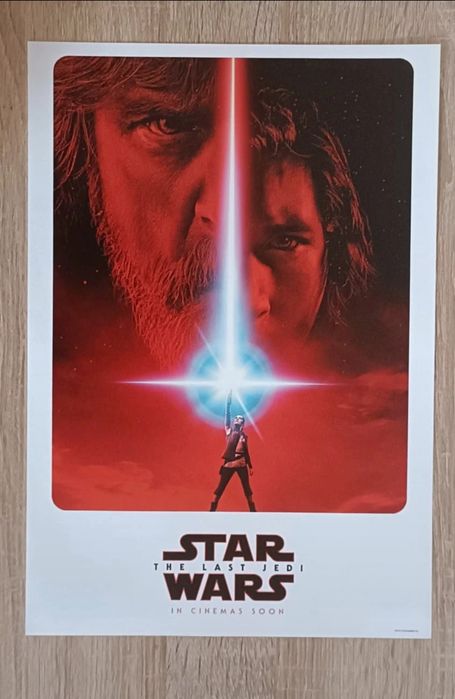 Plakat Gwiazdne wojny Ostatni Jedi Star Wars the last jedi

& TM 2017