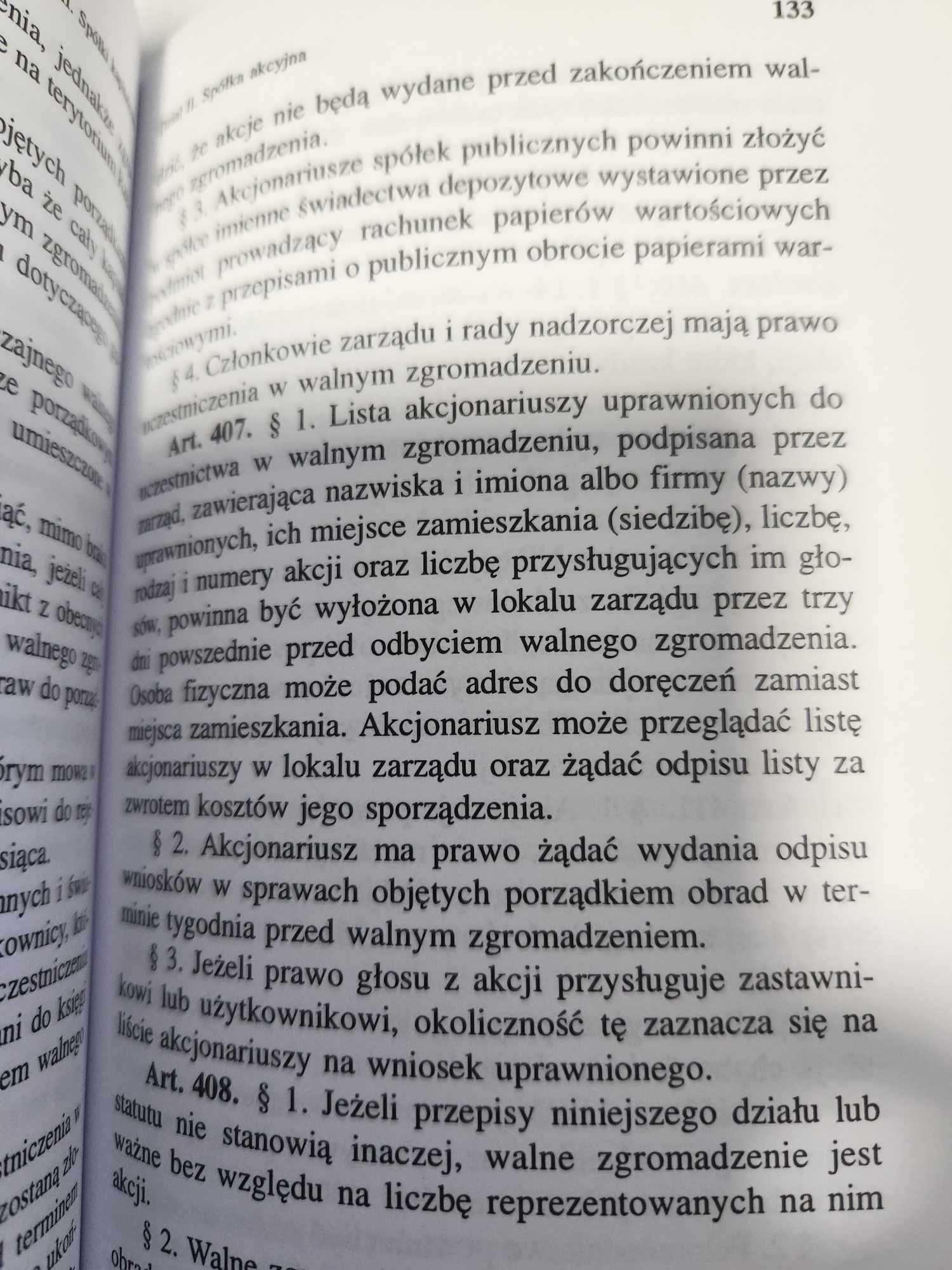 Kodeks spółek handlowych red. Wędrychowski 2001