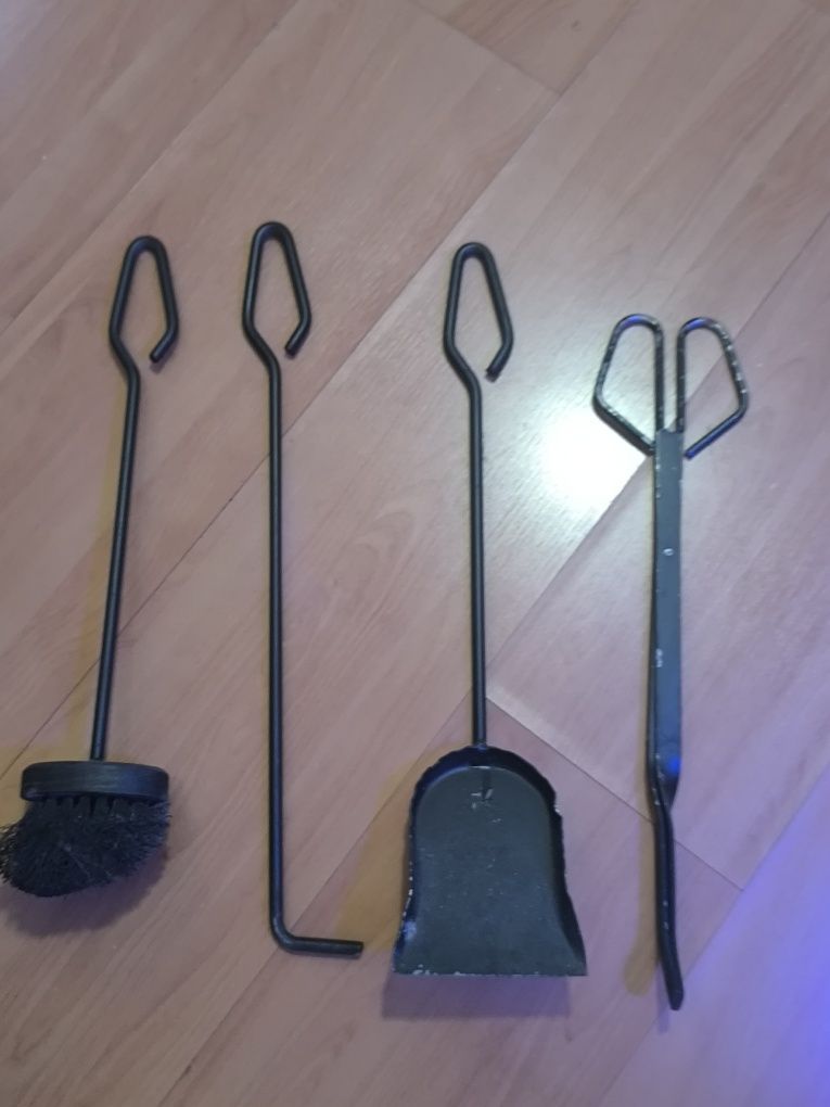 Utensílios de lareira