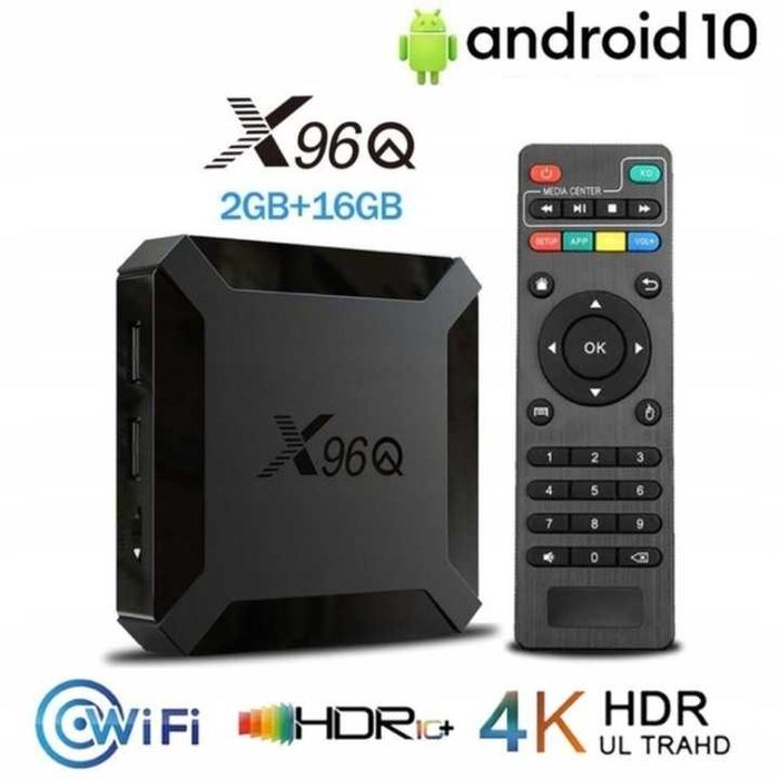 TV Box Android 10 Smart TV 2gb/16gb WiFi 4K 787