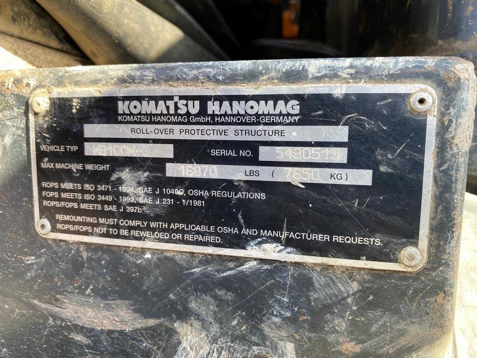 Komatsu WA100m-5 - 2004 r