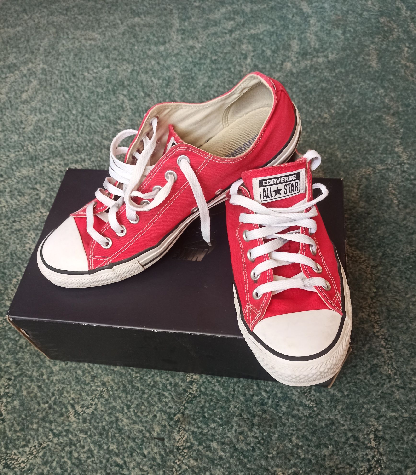 Кеды Converse All Star Ox Red. Оригинал