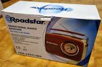 Rádio retro Roadstar NOVO (réplica 1957)