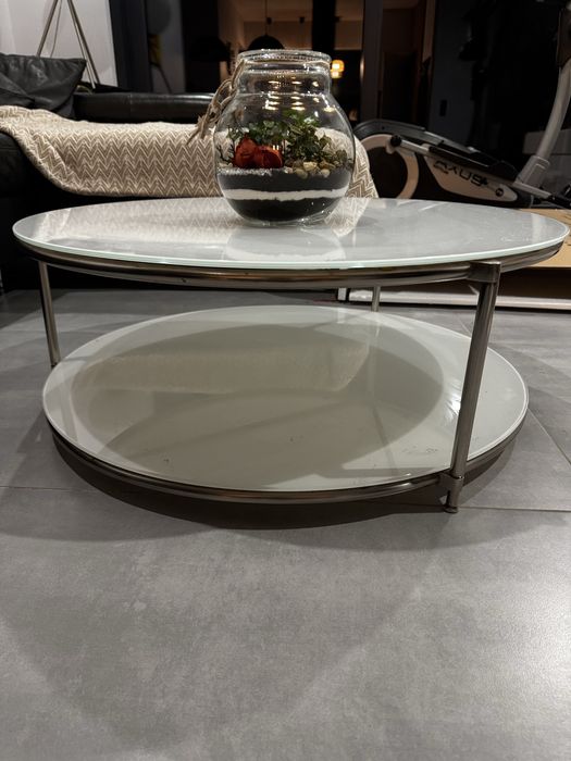 szklany stolik z ikea