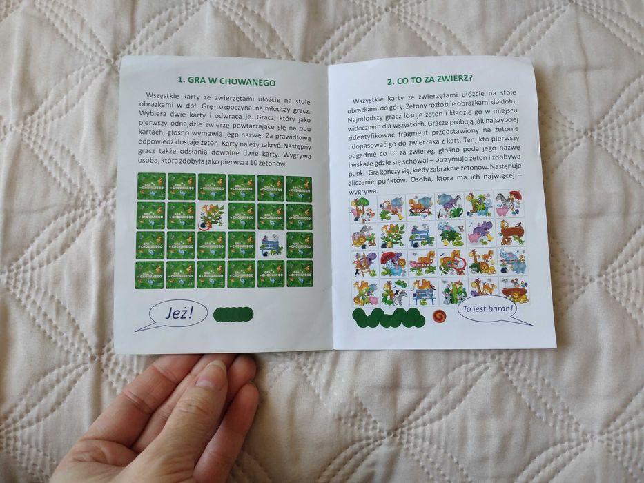 Gra w chowanego, rodzinna gra na spostrzegawczość 3+