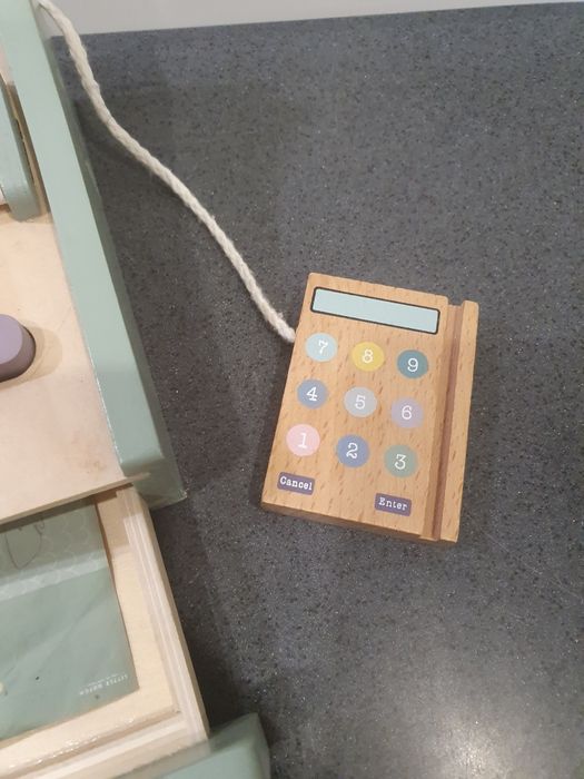 Zabawka dla dziecka Drewniana kasa Little Dutch