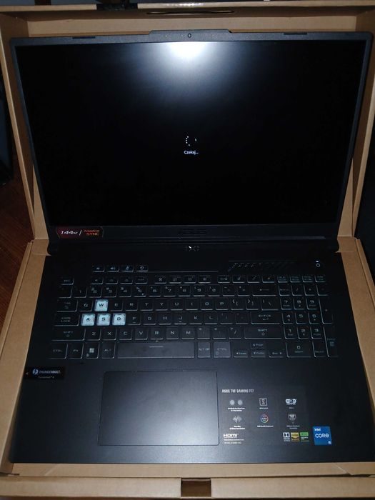 laptop asus note tuf fx707zc4.