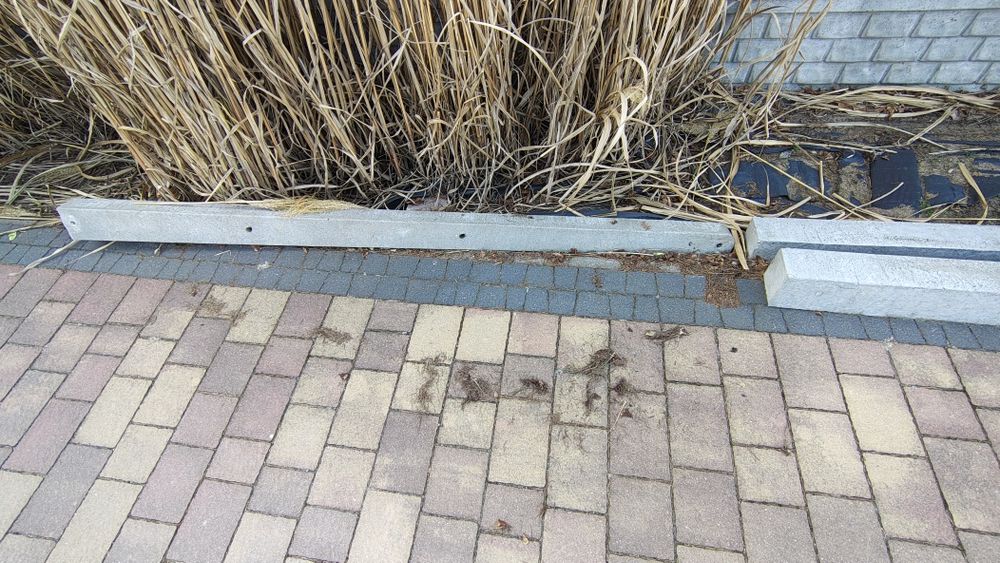 OGRODZENIE słupek na 4 plyty