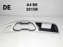 AUDI A4 B8 LIFT 15r. RAMKA DEKOR LICZNIKA KONSOLI 8k1857186AM