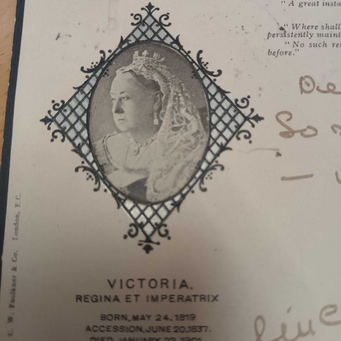 Postal antigo Victoria