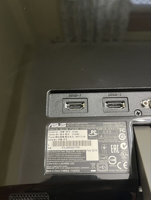 Monitor Gaming Asus