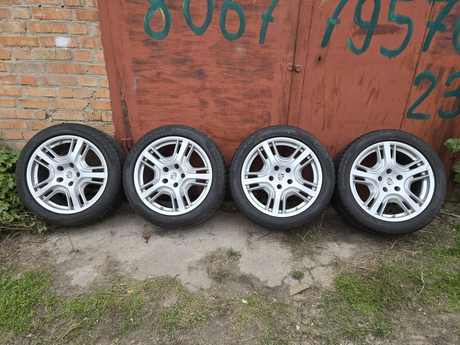 Диски 5 130 + шини Volkswagen taureg Audi q7 Porsche 255 45 19 285/40