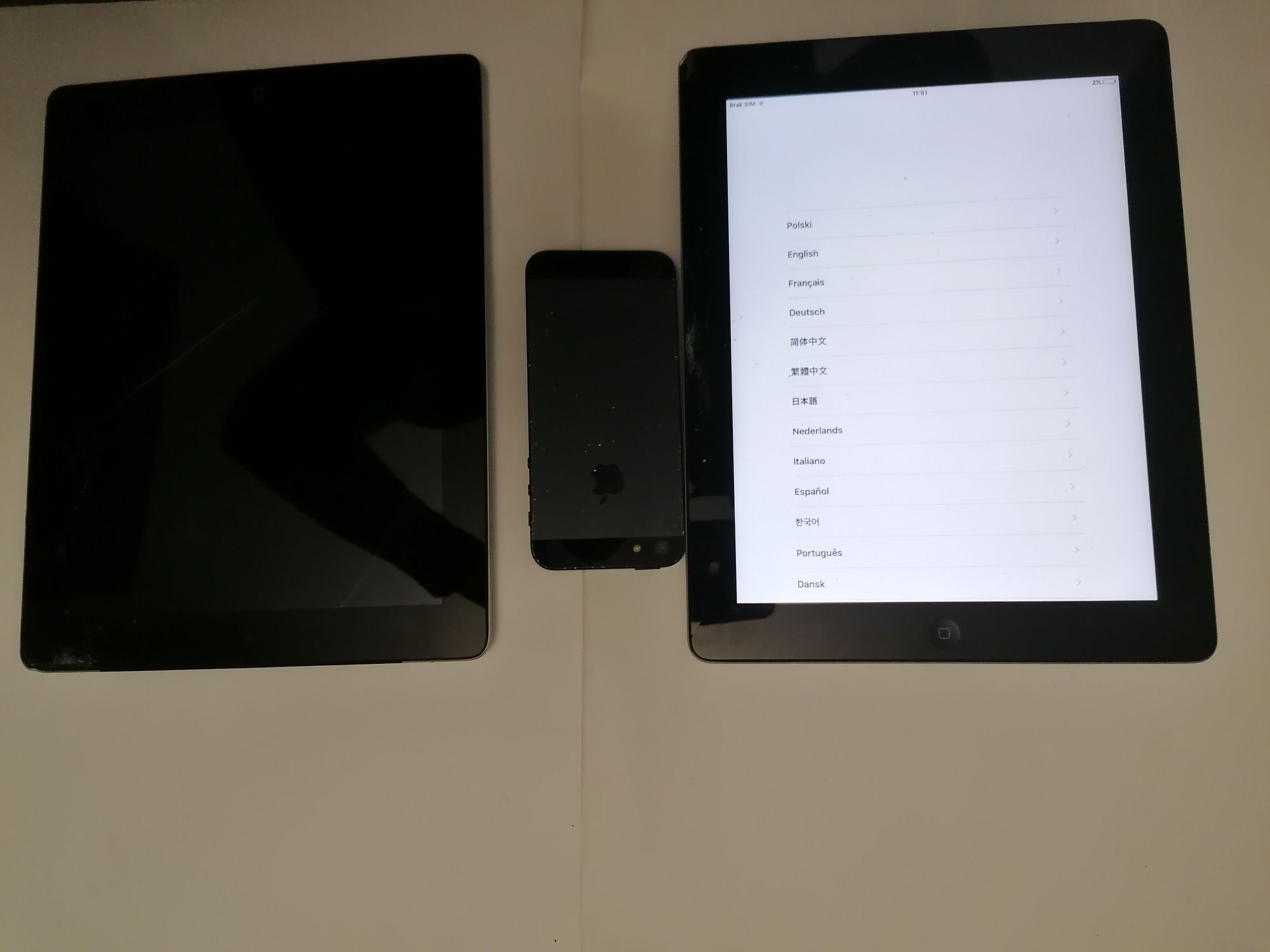 Zestaw 3szt. iPhone i iPad 2szt