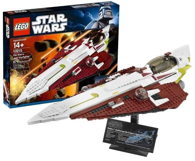 '2010 UCS Lego 10215 Star Wars Obi-Wan's Jedi Starfighter