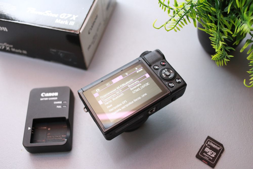 Canon G7x mark iii + 128gb