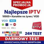IP TV Telewizja HD Polska i Świat na 12 miesięc