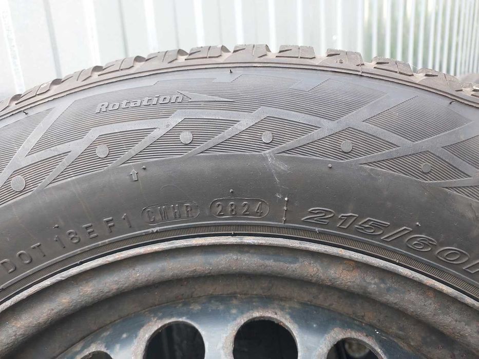 5X108 ZIMA FORD Galaxy Mondeo S-MAX 215/60/16 8mm 2024r. NEXEN Wrocław