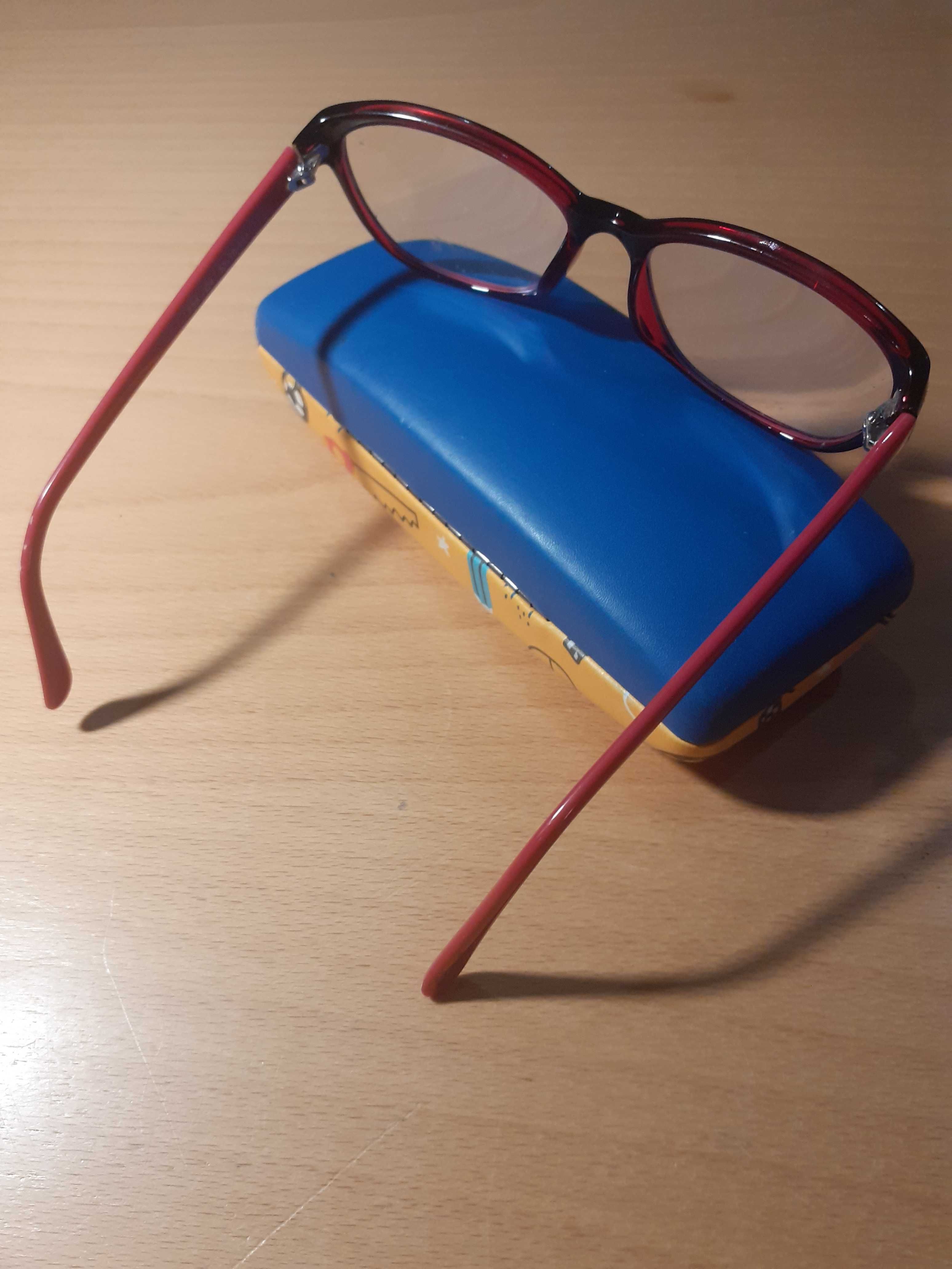 Oprawki do Okularów damskie czerwone różowe okulary tanio