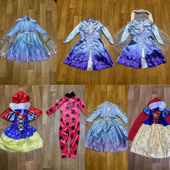 Плаття , Ельзи, Леді Баг, Білосніжки від 2 до 4 років