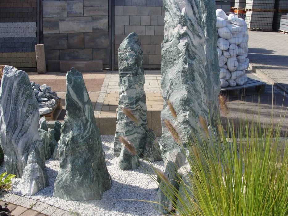 Monolit Arctic Green, bryły, głazy, Premium