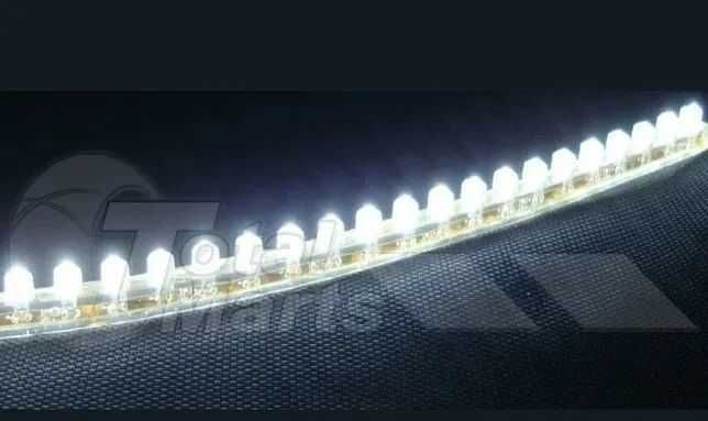 LED Полоса Силиконовая - лампочки 24 см длина, 12v, лента