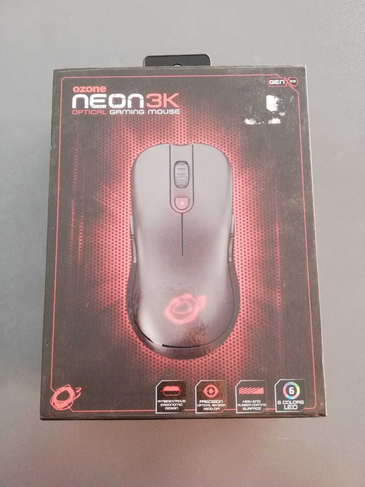 Rato Ozone Neon 3k - NOVO