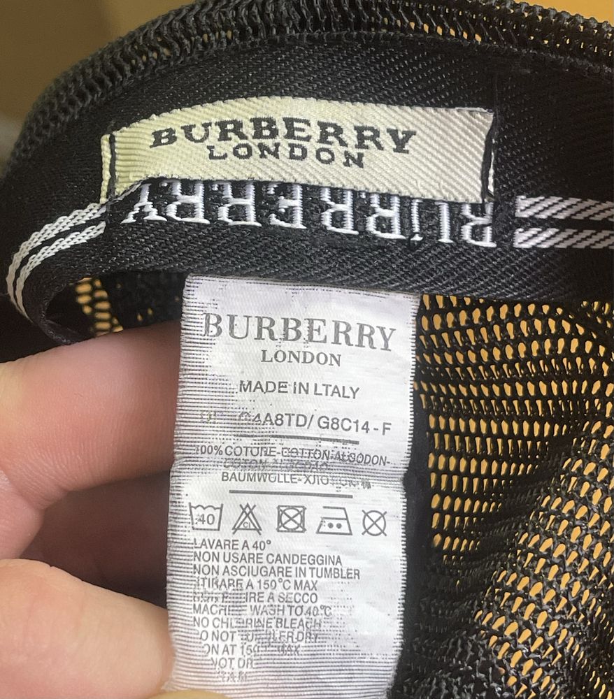 Кепка, бейсболка Burberry б/у