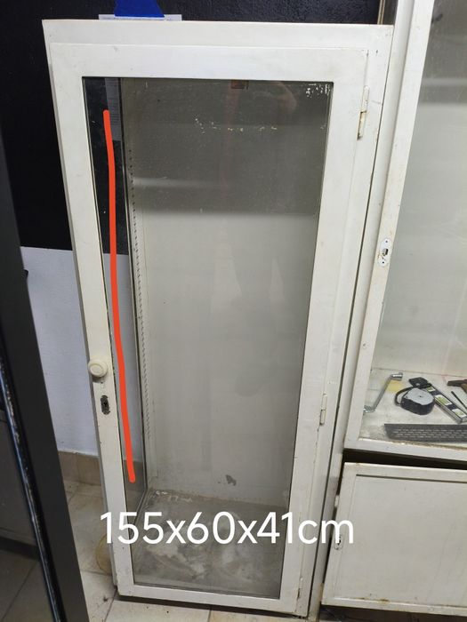 Szafka lekarska, witryna szklana