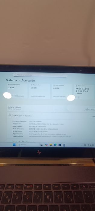 Computador Portátil HP Spectre