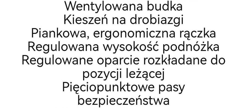 Spacerowka Baby Design CLICK. Bardzo lekka.