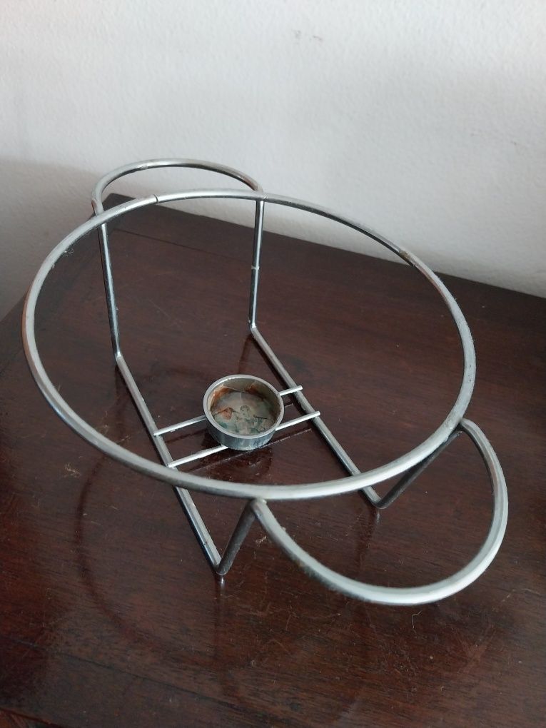 Réchaud em metal para pyrex
