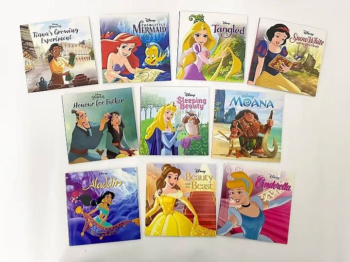 Disney Princess My Little Library 10 books biblioteczka po angielsku