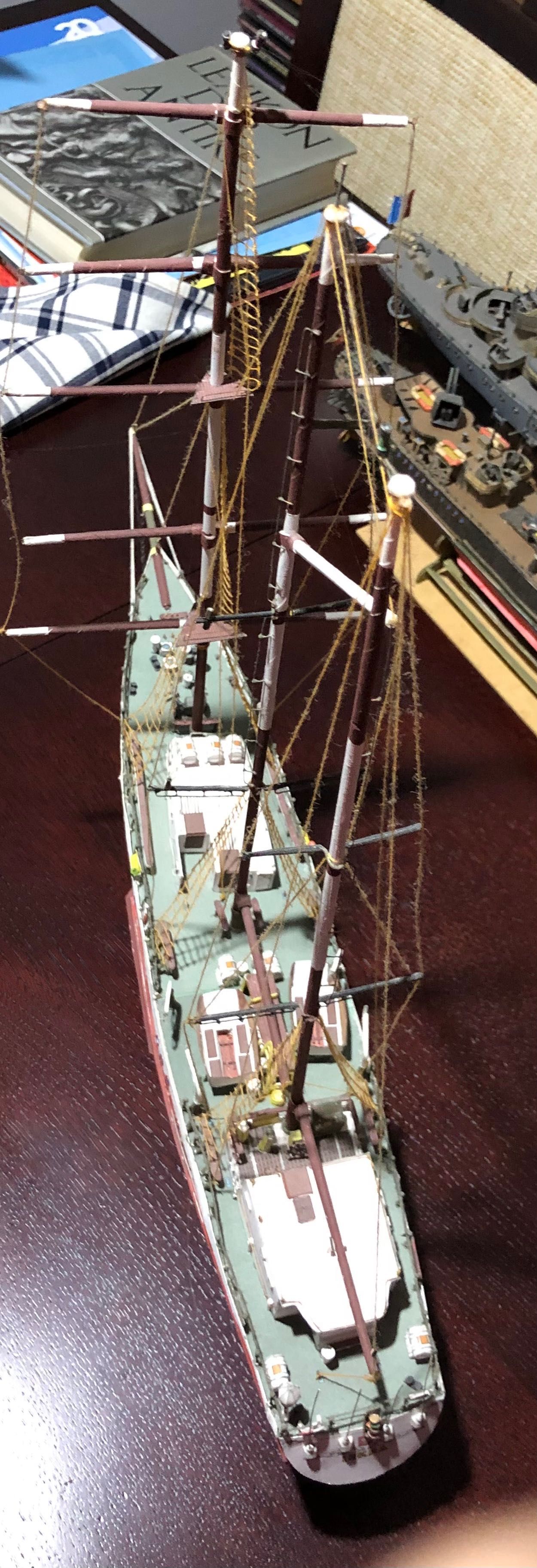 Model statku ORP Iskra