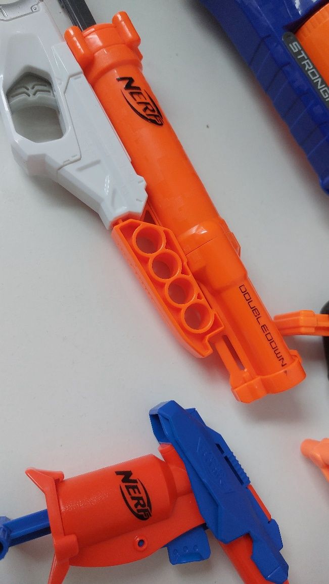 zabawki nerf Mega Tri-Break nerf strongarm nerf double down