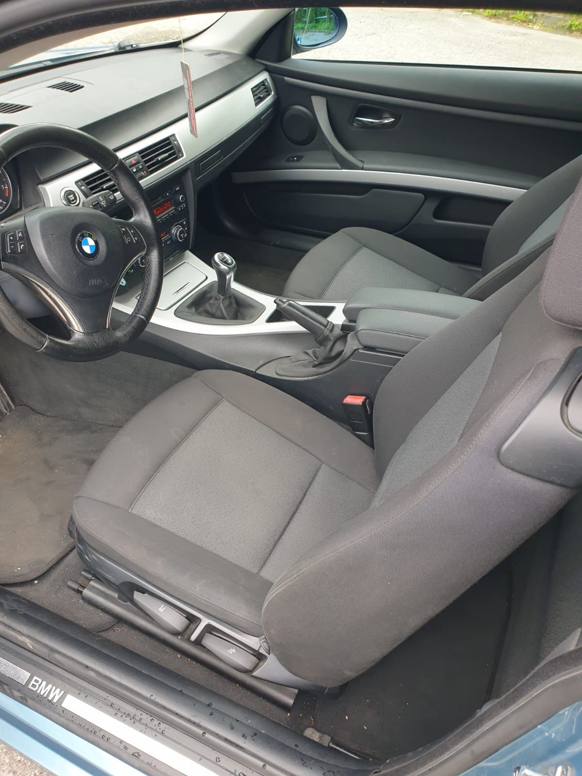 BMW E92 320i COUPE Oryginalny Lakier ATLANTIK BLAU 123000km przebiegu!