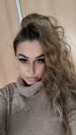 Kucyk kitek blond ombre 60cm doczep  dopinka fale loki  treska peruka