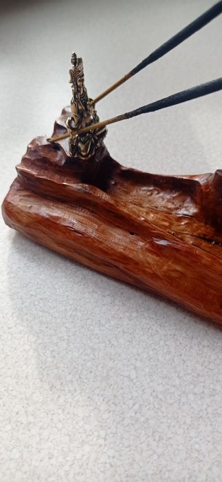 Podstawka pod kadzidełko -reczna robota