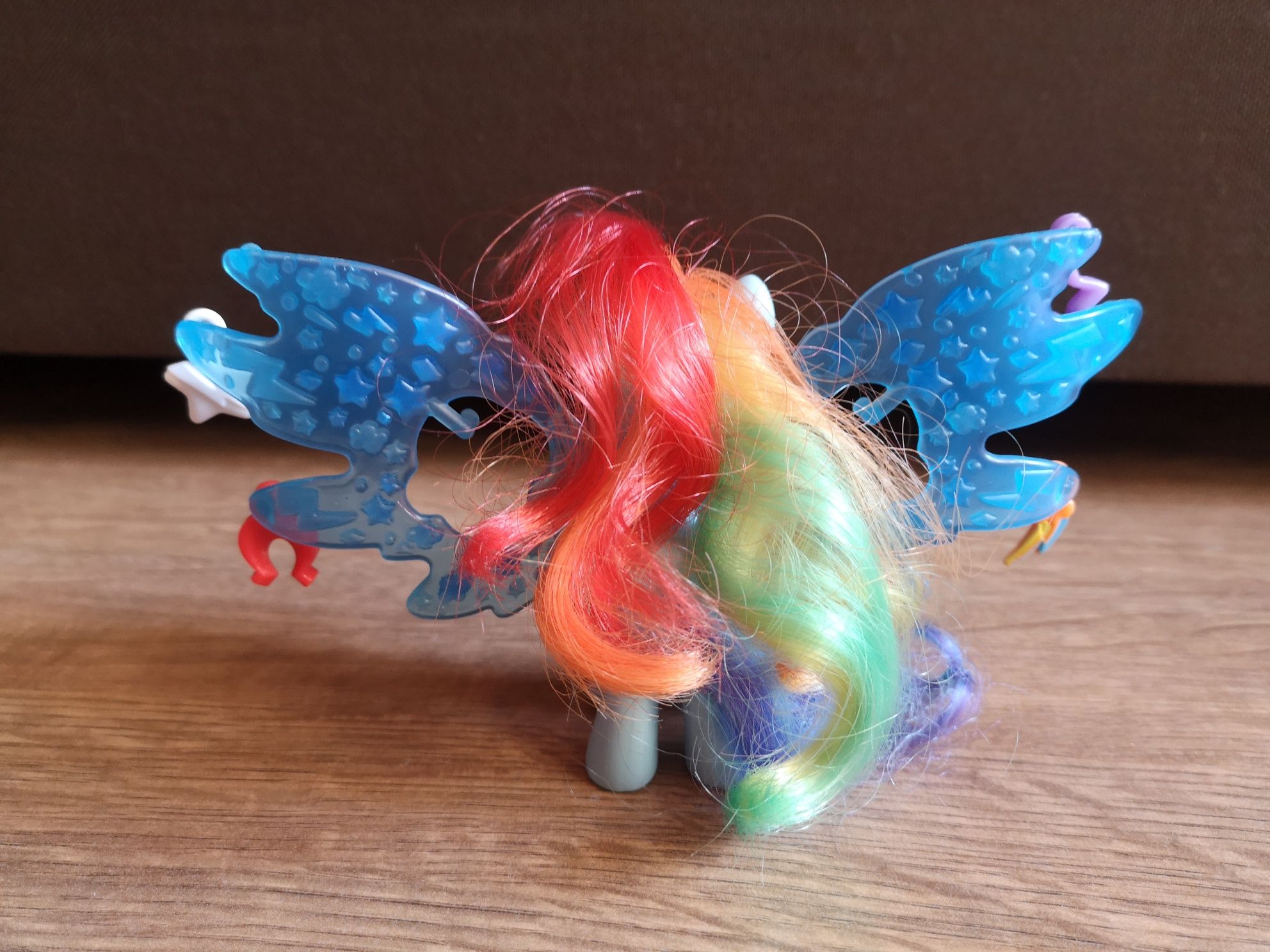 My little Pony Rainbow Dash + serce szkatułka + akcesoria