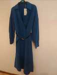 Vestido com cinto Mango NOVO